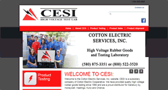 Desktop Screenshot of cottonservices.com